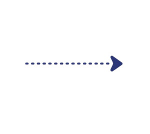 Flecha punteada
