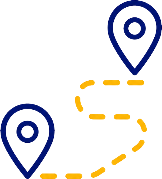 Icono de plan a seguir - estrategia